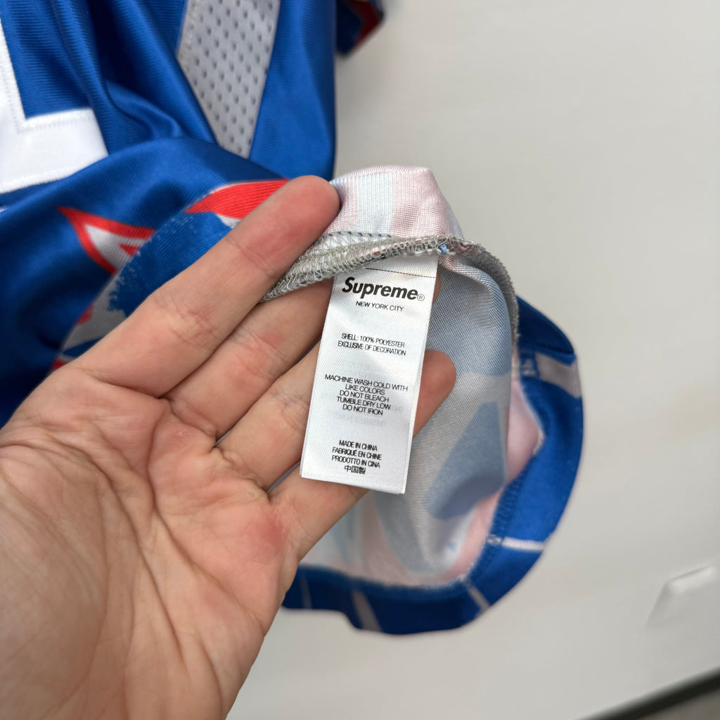 Supreme Stars Football Jersey Blue - Size L