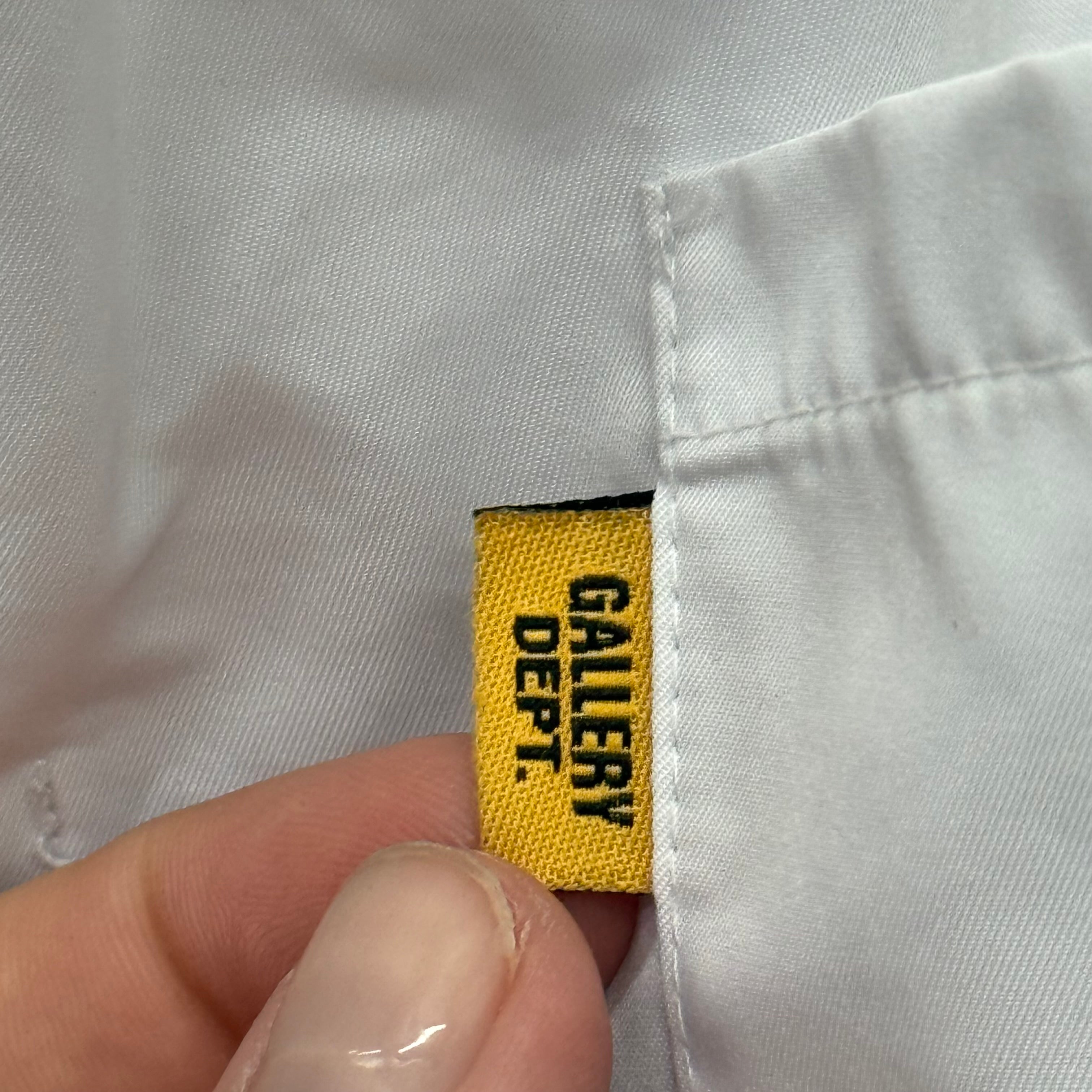 Gallery Dept White Shorts - Size XL