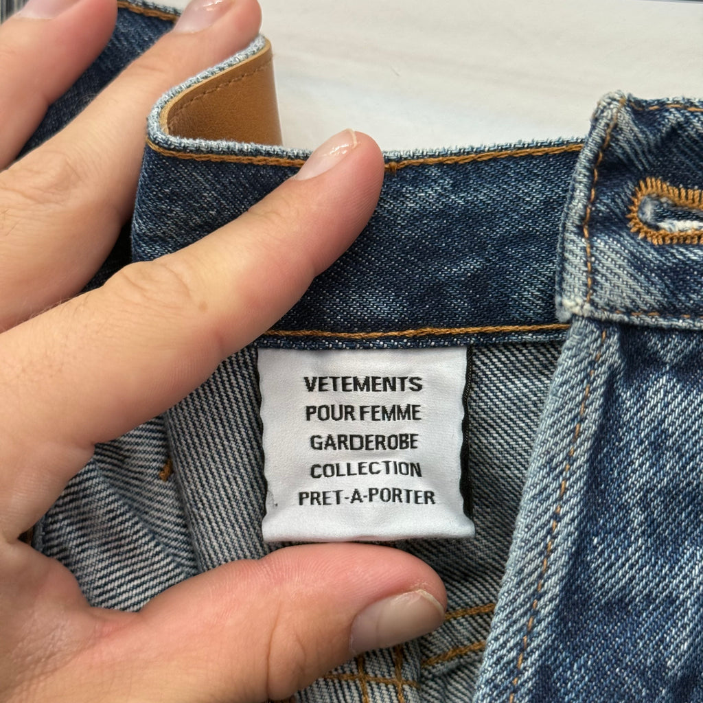 Vetements Flame Straight Leg Denim - Size 30