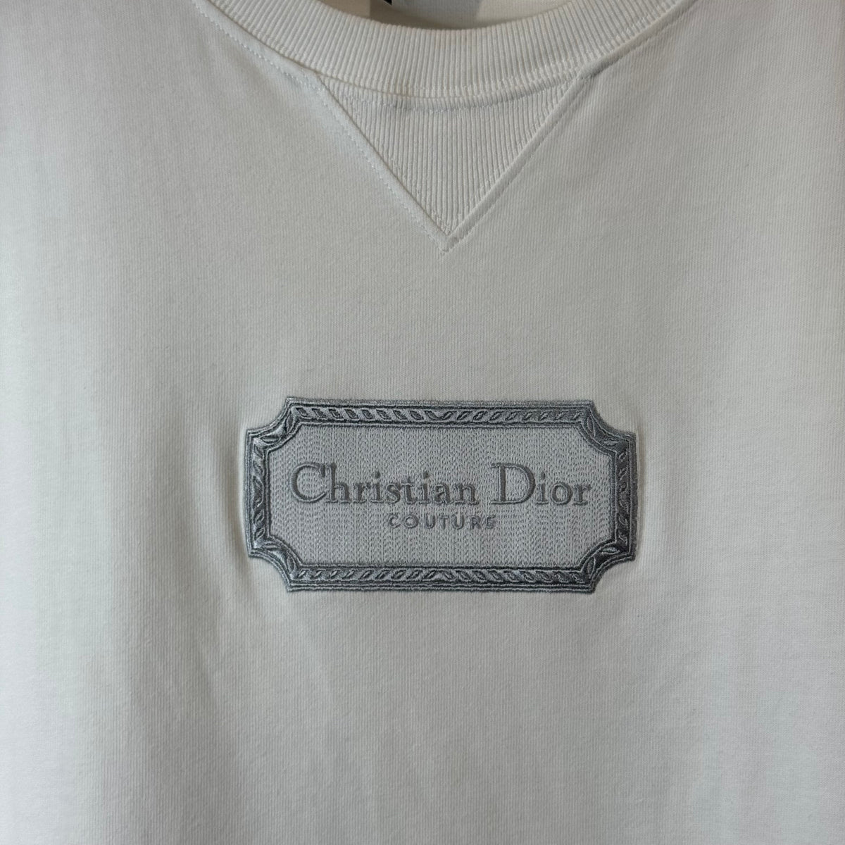 Dior Christian Dior CD Slogan T-Shirt - Size XL