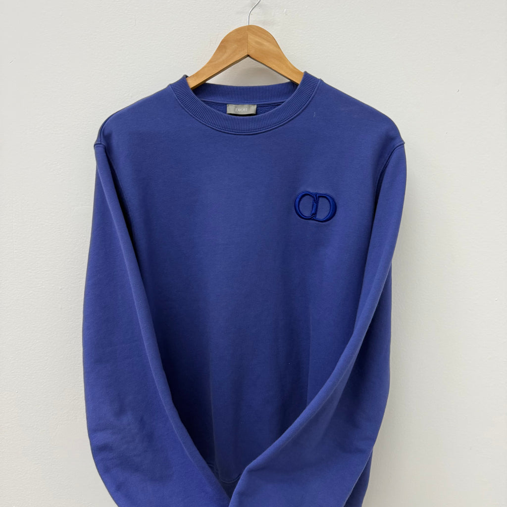 Dior CD Purple Crewneck - Size L