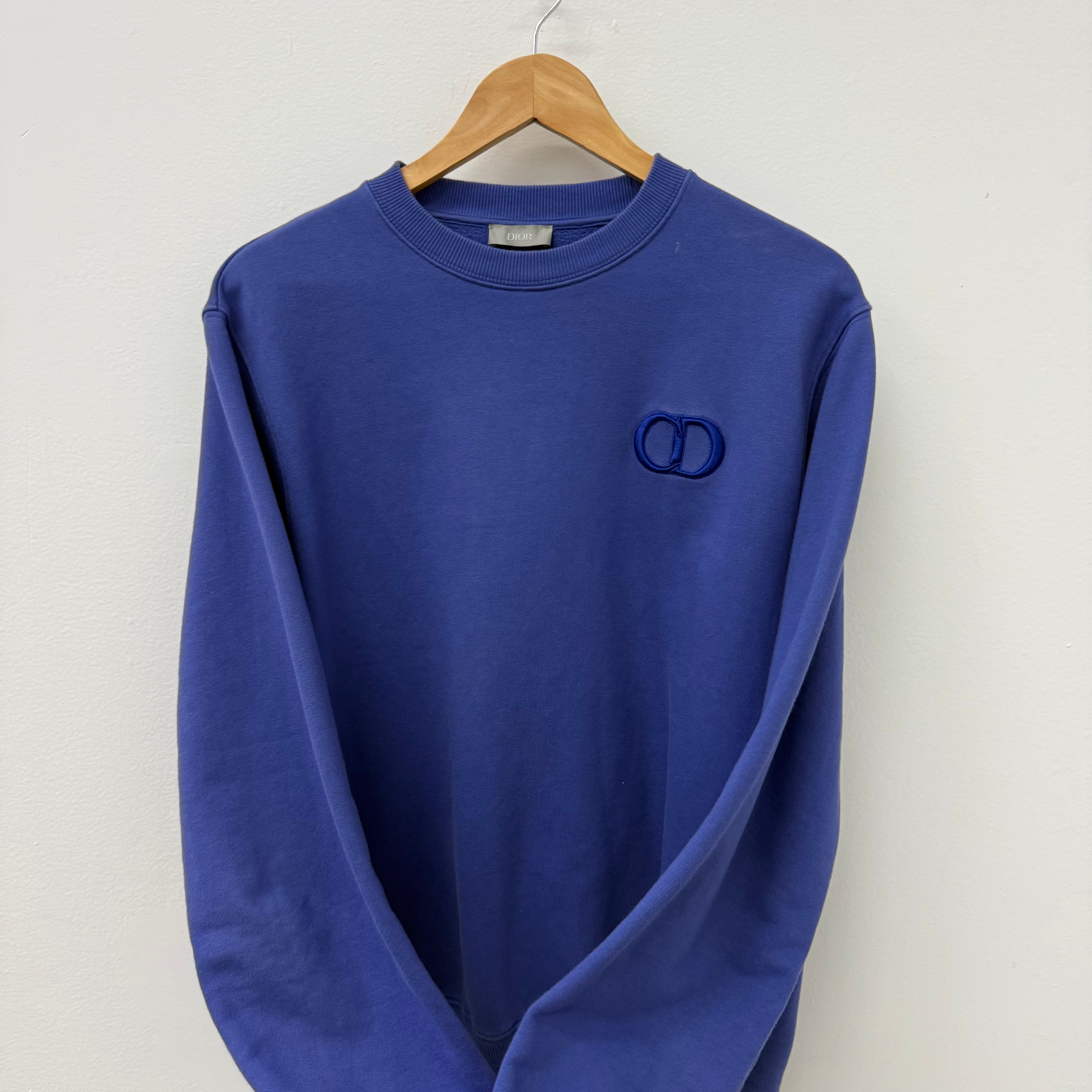 Dior CD Purple Crewneck - Size L
