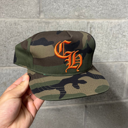 Chrome Hearts CH Camo Trucker Hat
