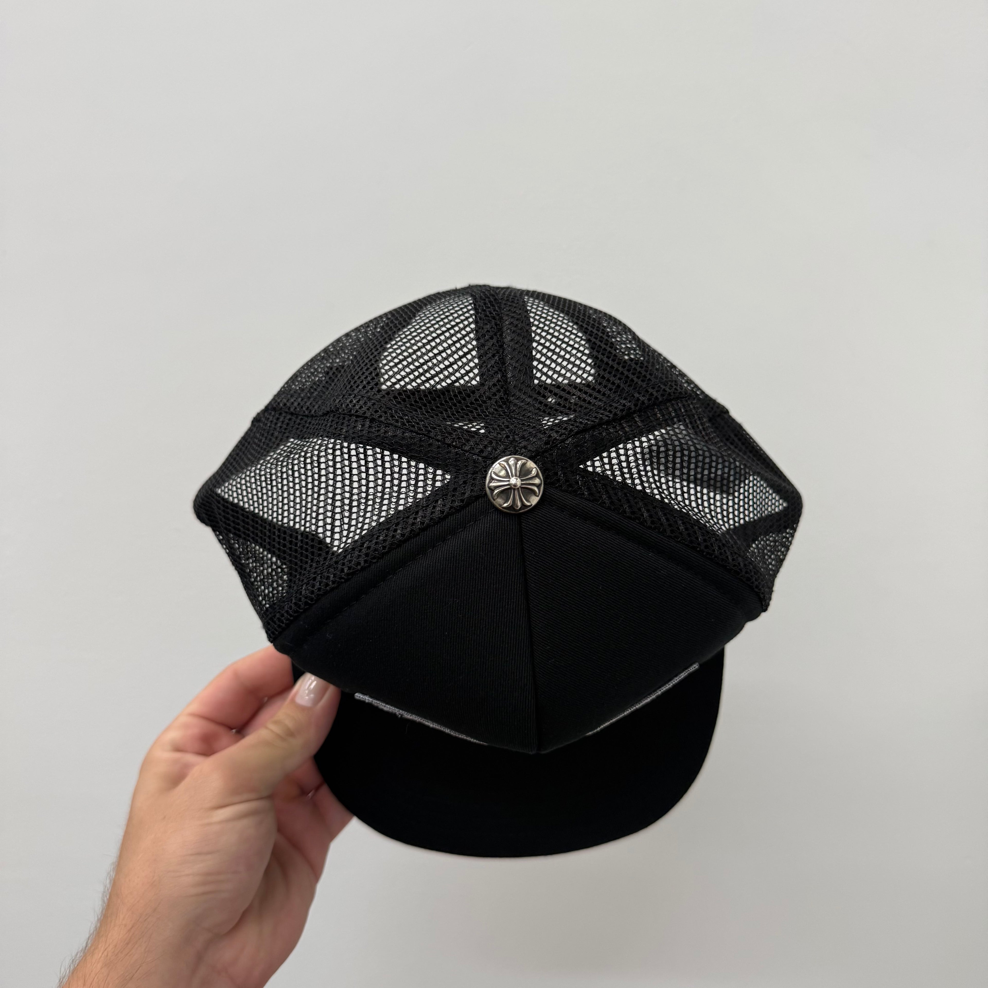 Chrome Hearts Las Vegas Trucker Hat Black