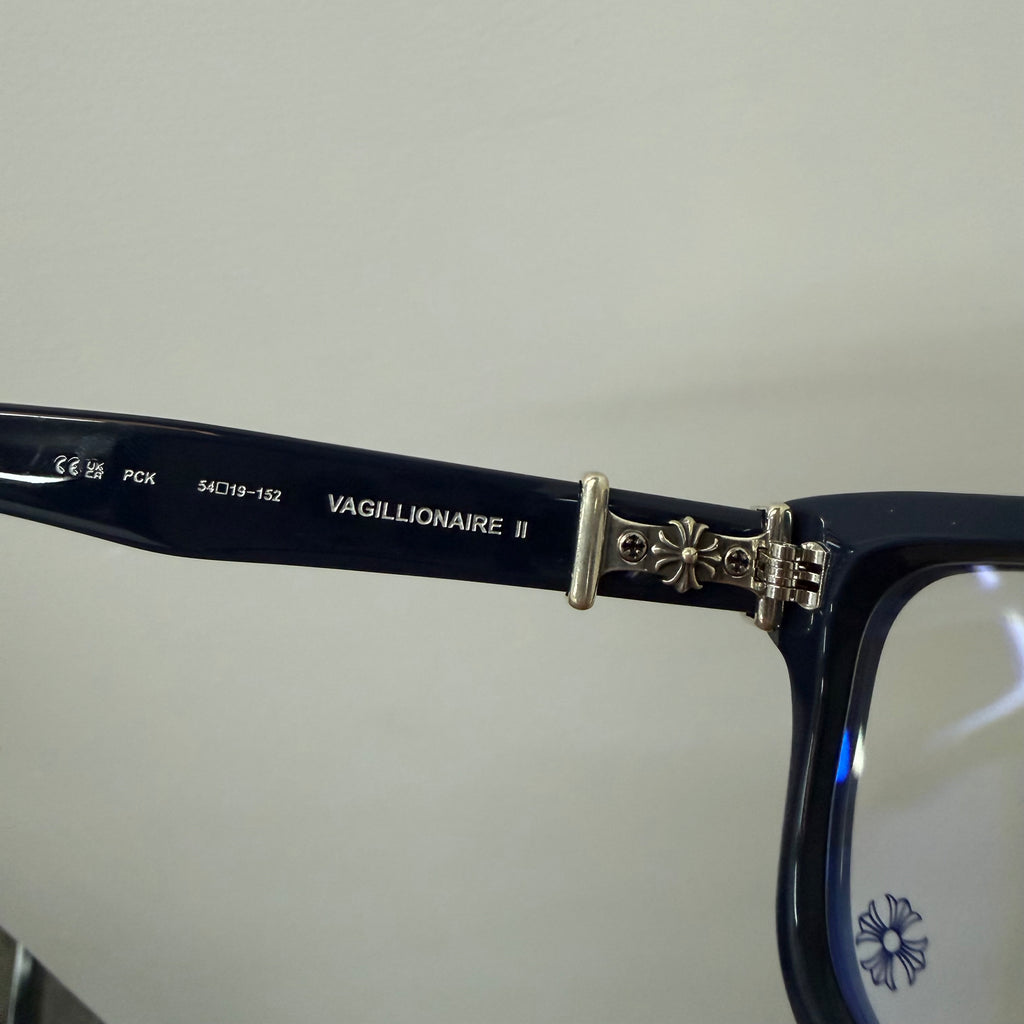 Chrome Hearts Blue Vagillionaire II Glasses
