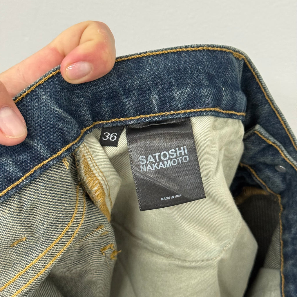 Satoshi Nakamoto Enduro Denim Jeans - Size 36