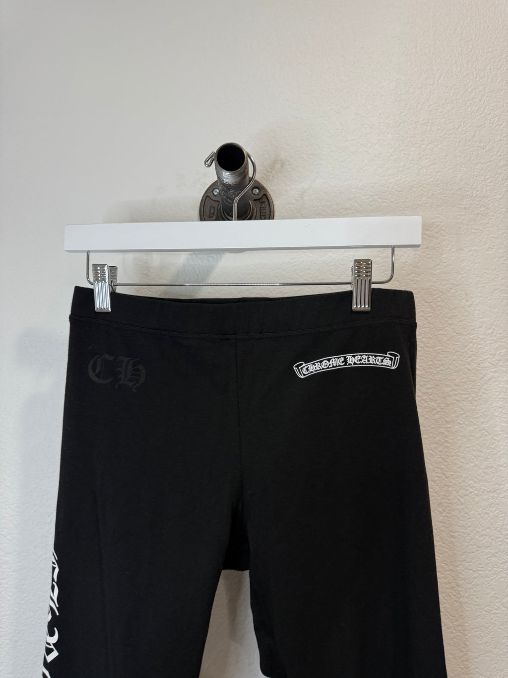 Chrome Hearts Womens Script Logo Leggings - Size L