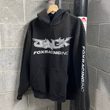 Cactus Jack x Fox Racing I Black Hoodie - Size L