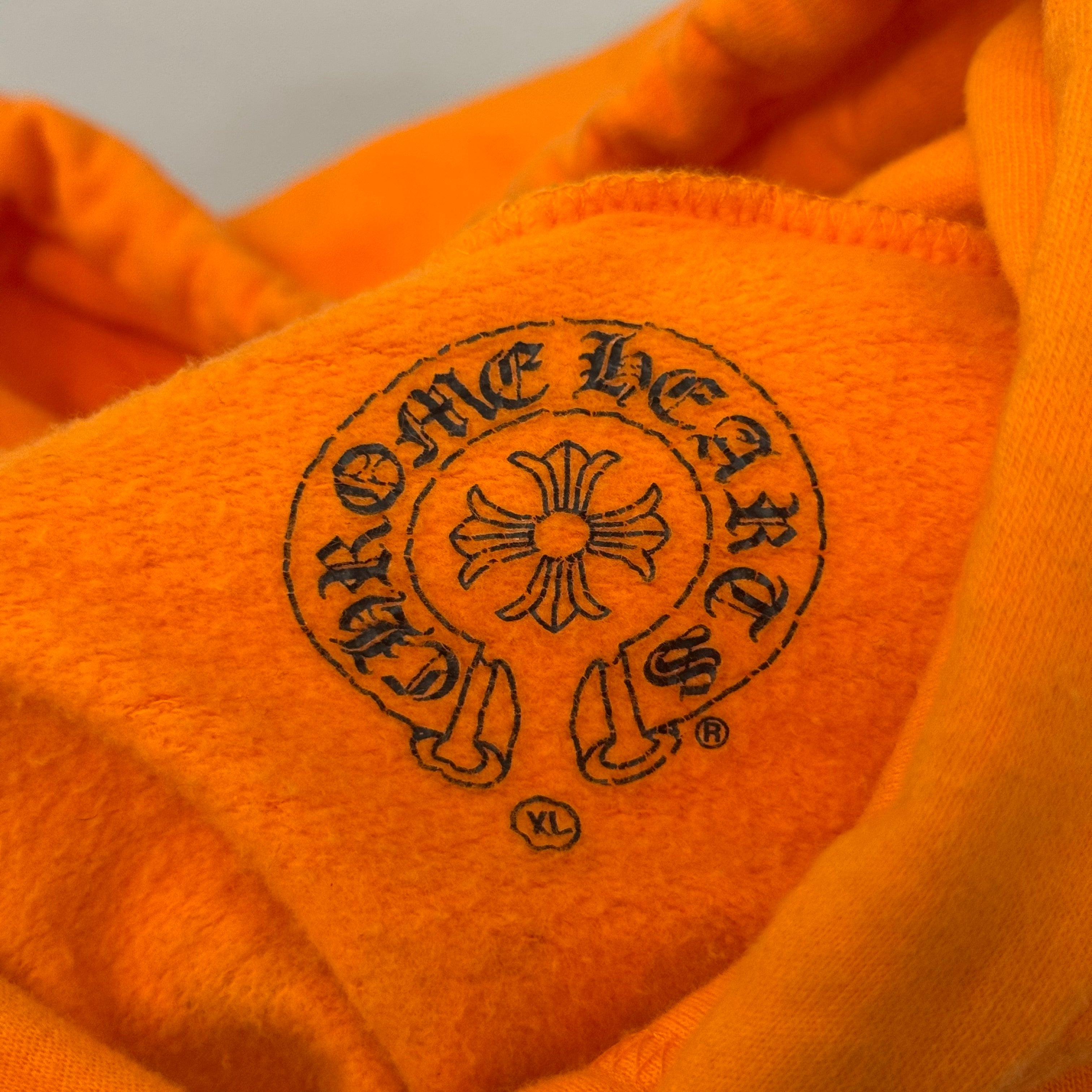 Chrome Hearts x Off White F&F PARIS 2018 Marketing Hoodie - Size XL