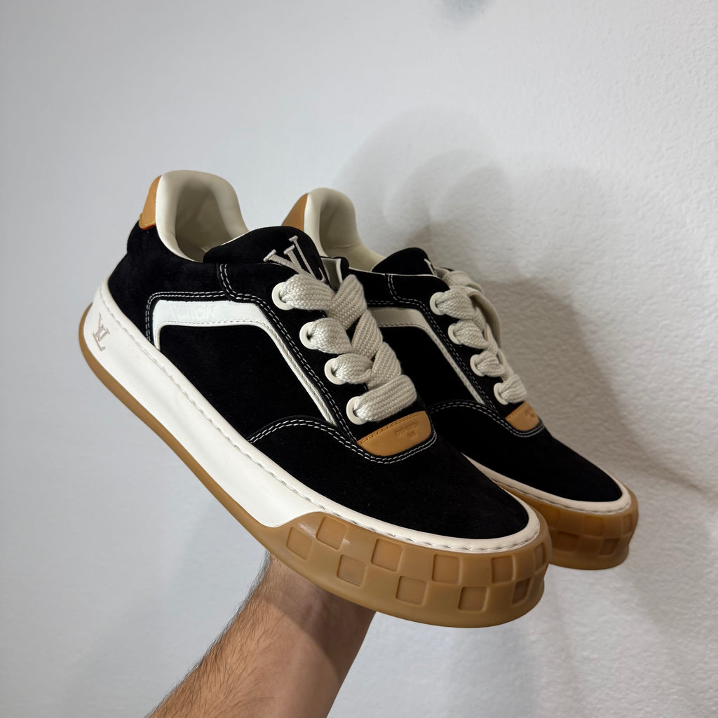 Louis Vuitton Tilted Skate Sneaker Suede - LV Size 10 (US 10.5-11)