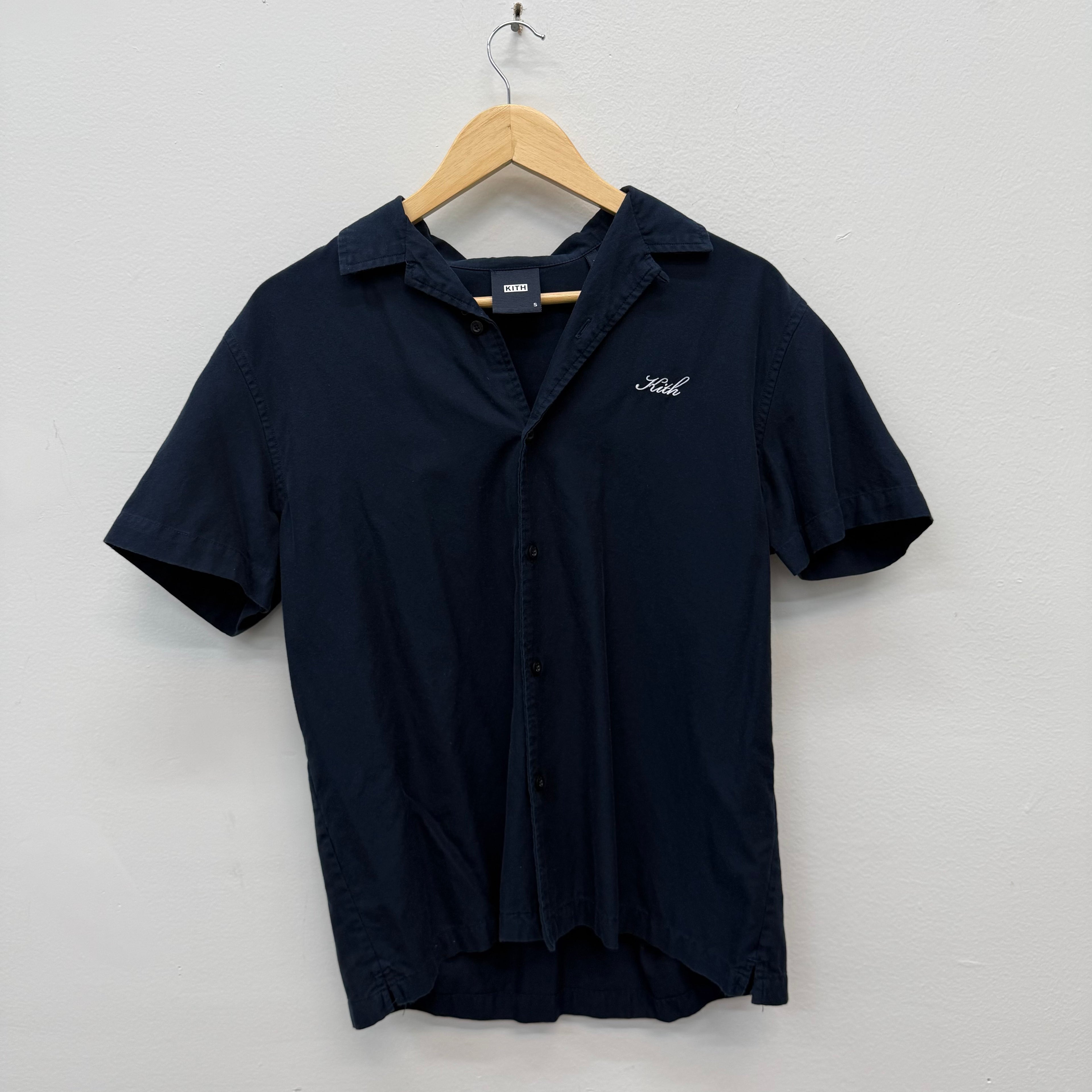 Kith Lounge Button Up Shirt Navy - Size S