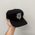 Chrome Hearts Black Denim Dagger Trucker Hat