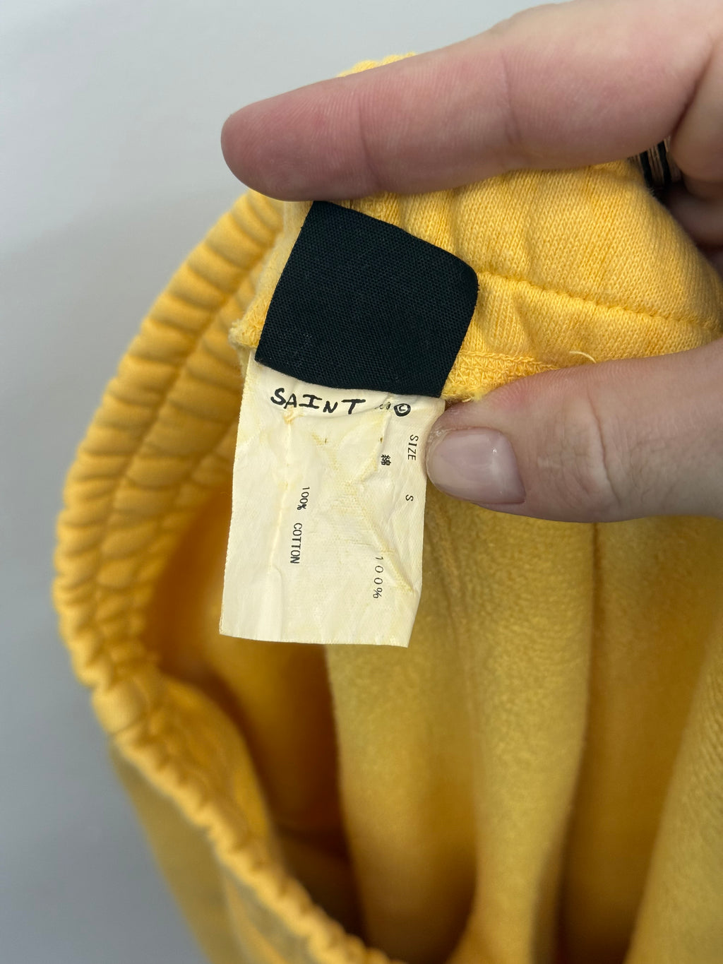 Saint Michael x Denim Tears Sweatpants Yellow - Size S