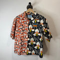 Prada Split Button Up Shirt Tropical - Size S