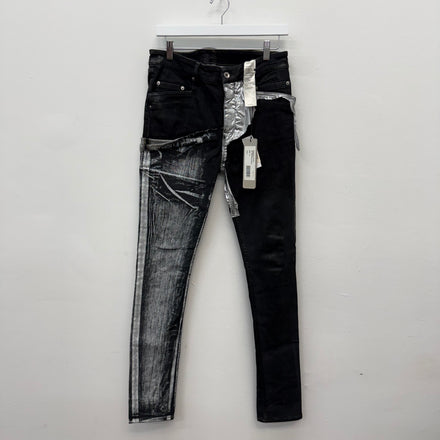 Rick Owens Tyron Cut Denim Jeans - Size 32