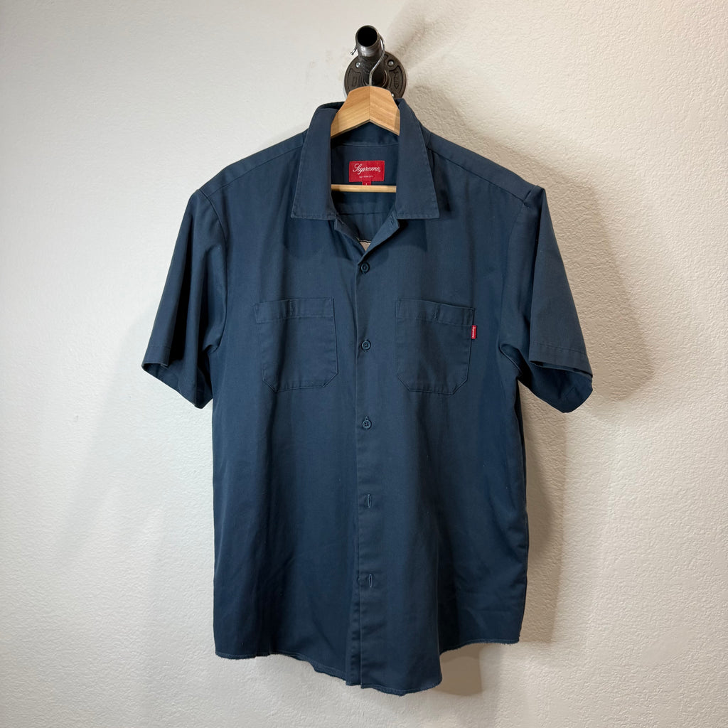 Supreme Gonz Ramm Work Shirt Navy - Size L
