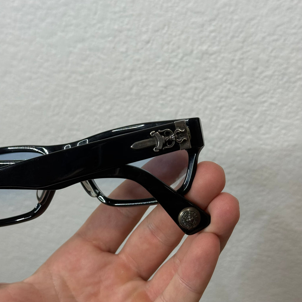 Chrome Hearts Inflatable Date Black Dagger Glasses