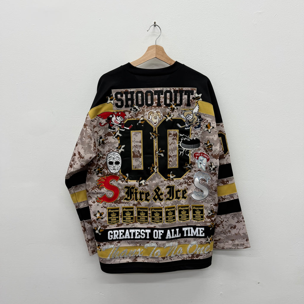 Supreme Fire and Ice Shootout Hockey Jersey - Size L