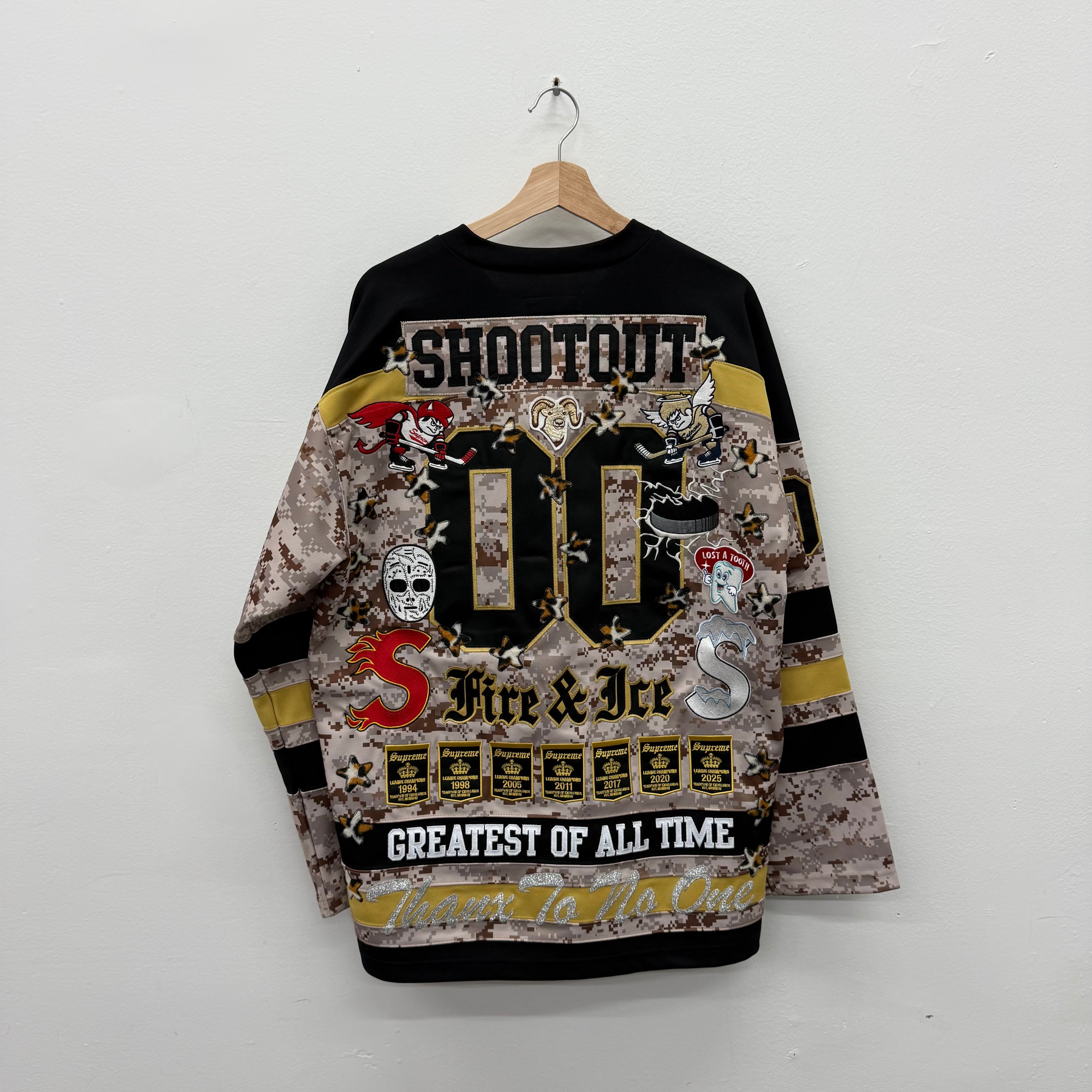 Supreme Fire and Ice Shootout Hockey Jersey - Size L