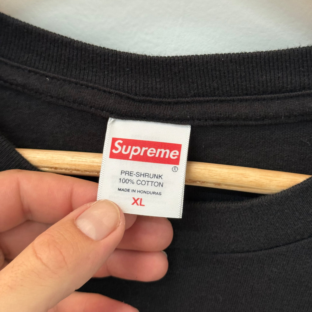 Supreme Playboi Carti T-Shirt Black - Size XL