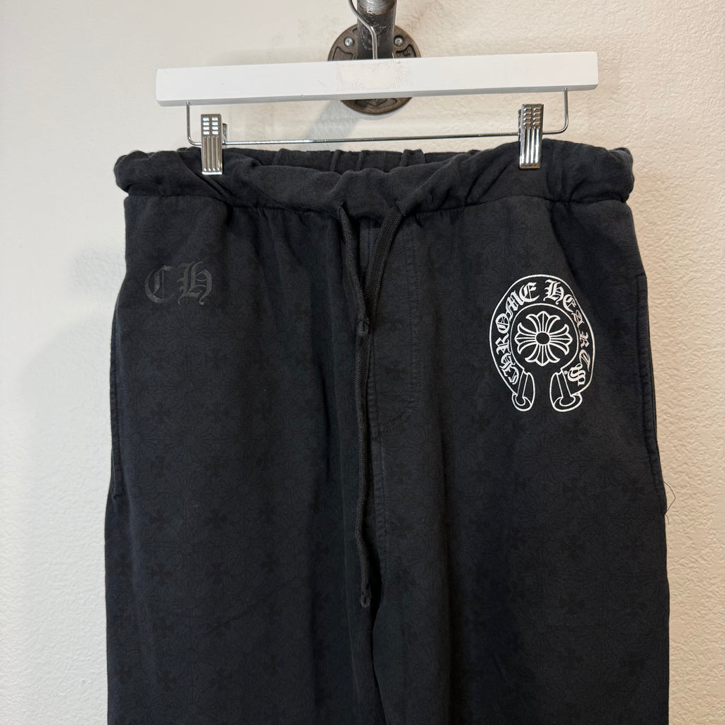 Chrome Hearts Monogram Script Sweatpants - Size M