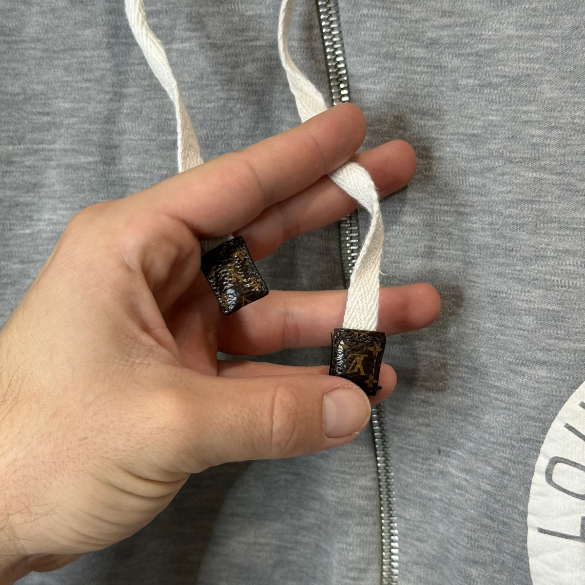 Louis Vuitton 2019 Trunk and Bag Print Zip Hoodie - Size S