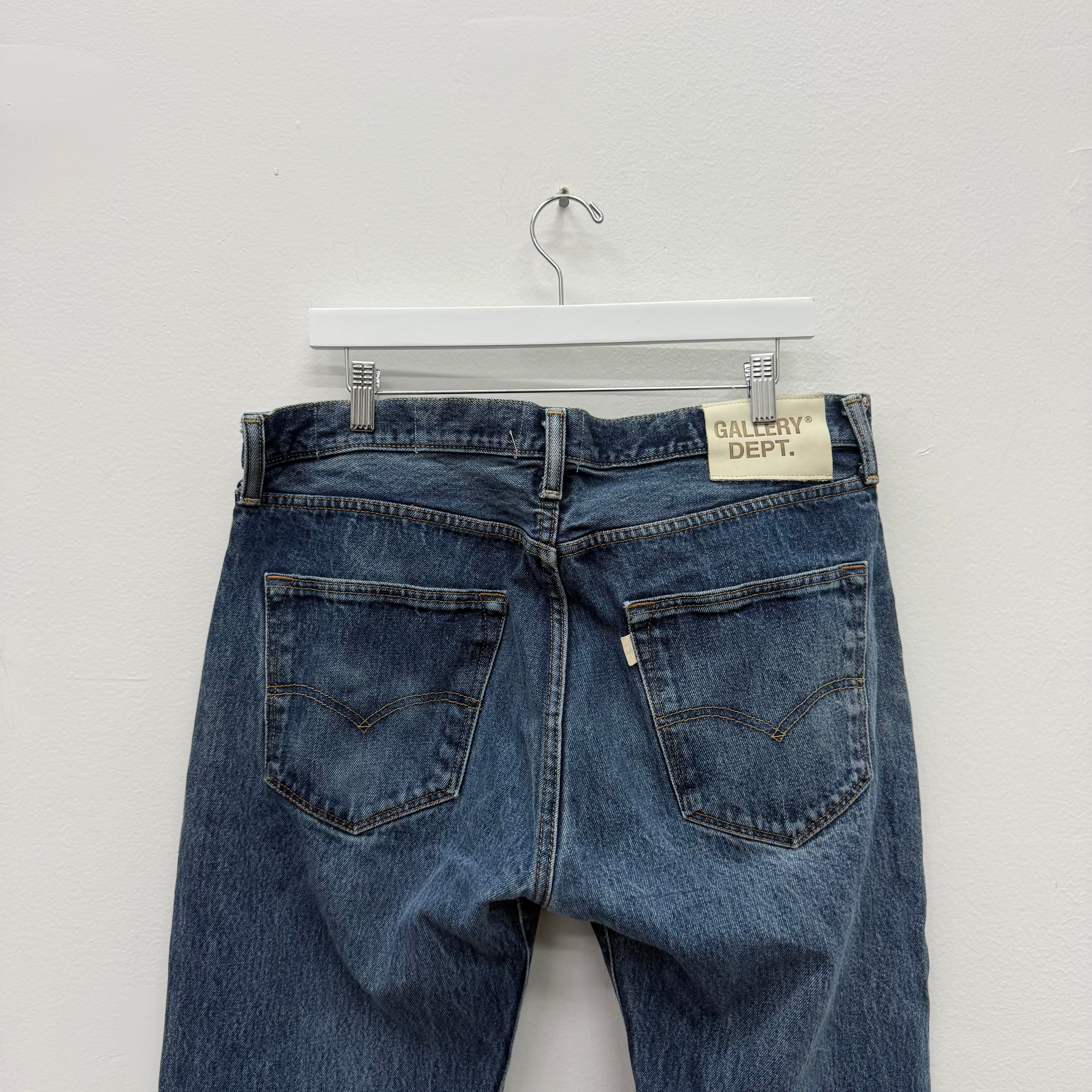 Gallery Dept 3003 Dark Blue Wash Denim Jeans - Size 35
