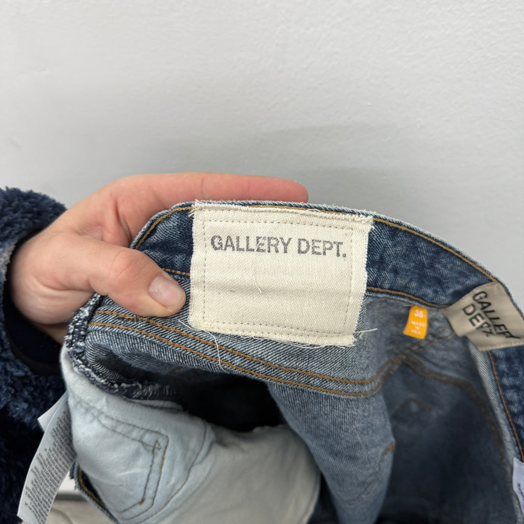 Gallery Dept 3003 Dark Blue Wash Denim Jeans - Size 35