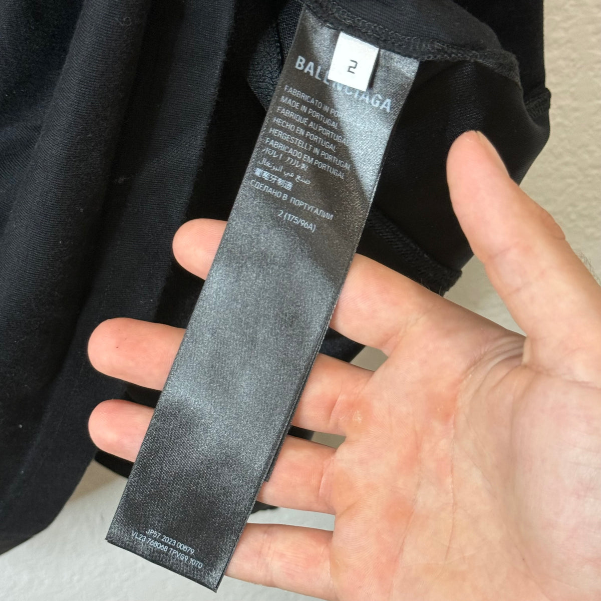 Balenciaga Unity Sports Icon Deconstructed T-Shirt - Size 2 (L)