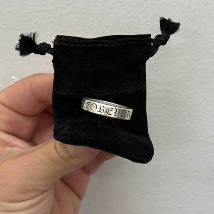 Chrome Hearts Forever Spacer Ring - Size 10.5