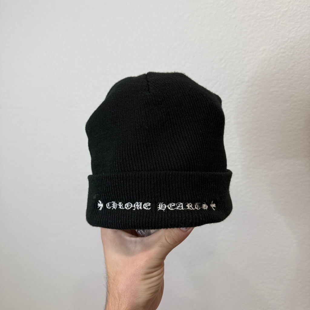 Chrome Hearts Matty Boy Lips Beanie Black