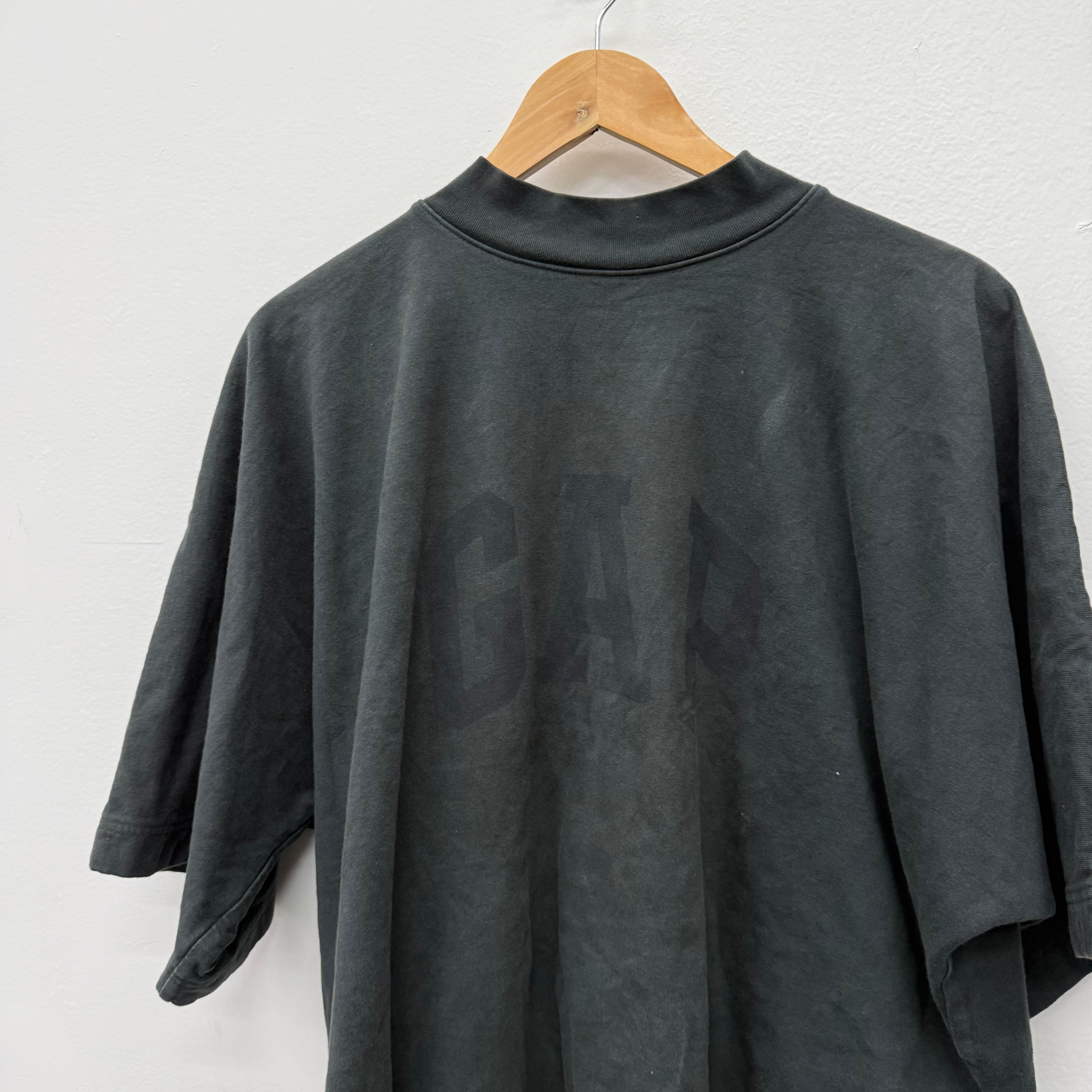 Yeezy Gap Dove Black T-Shirt - Size S