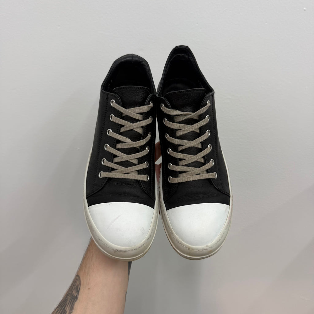 Rick Owens Mainline Leather Ramone Sneakers - Size 40 (US 7)