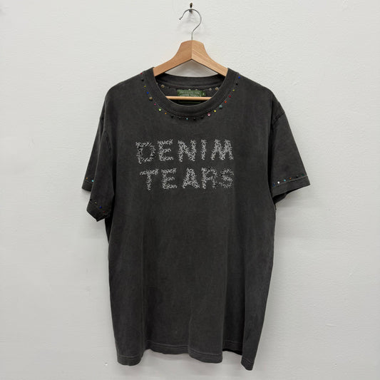 Denim Tears x Dover Street Market Rhinestone T-Shirt - Size M