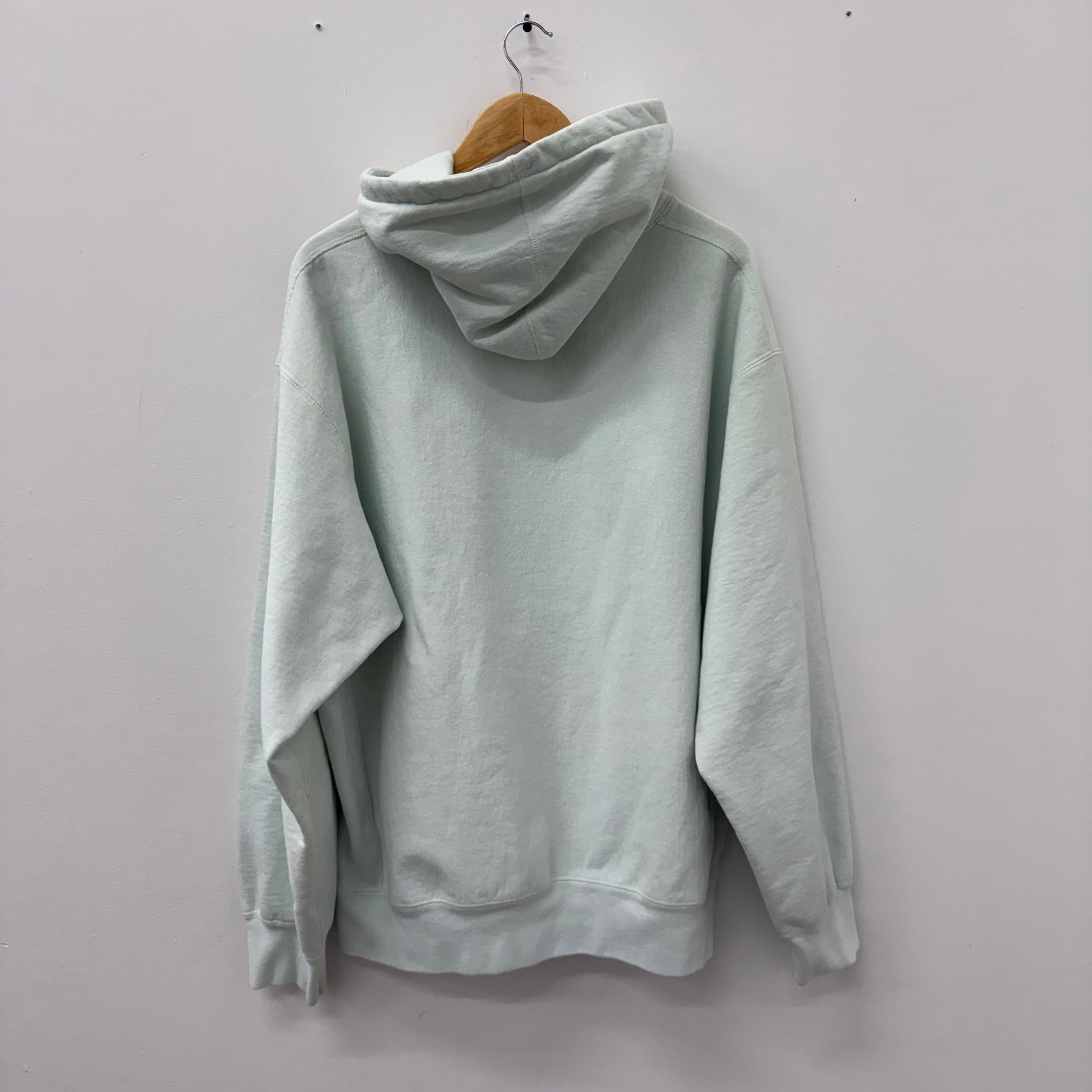 Supreme Box Logo Mint Green Hoodie - Size XL