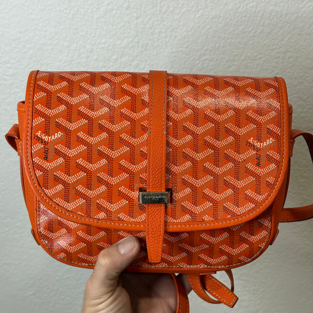 Goyard PM Belvedere Side Bag Orange