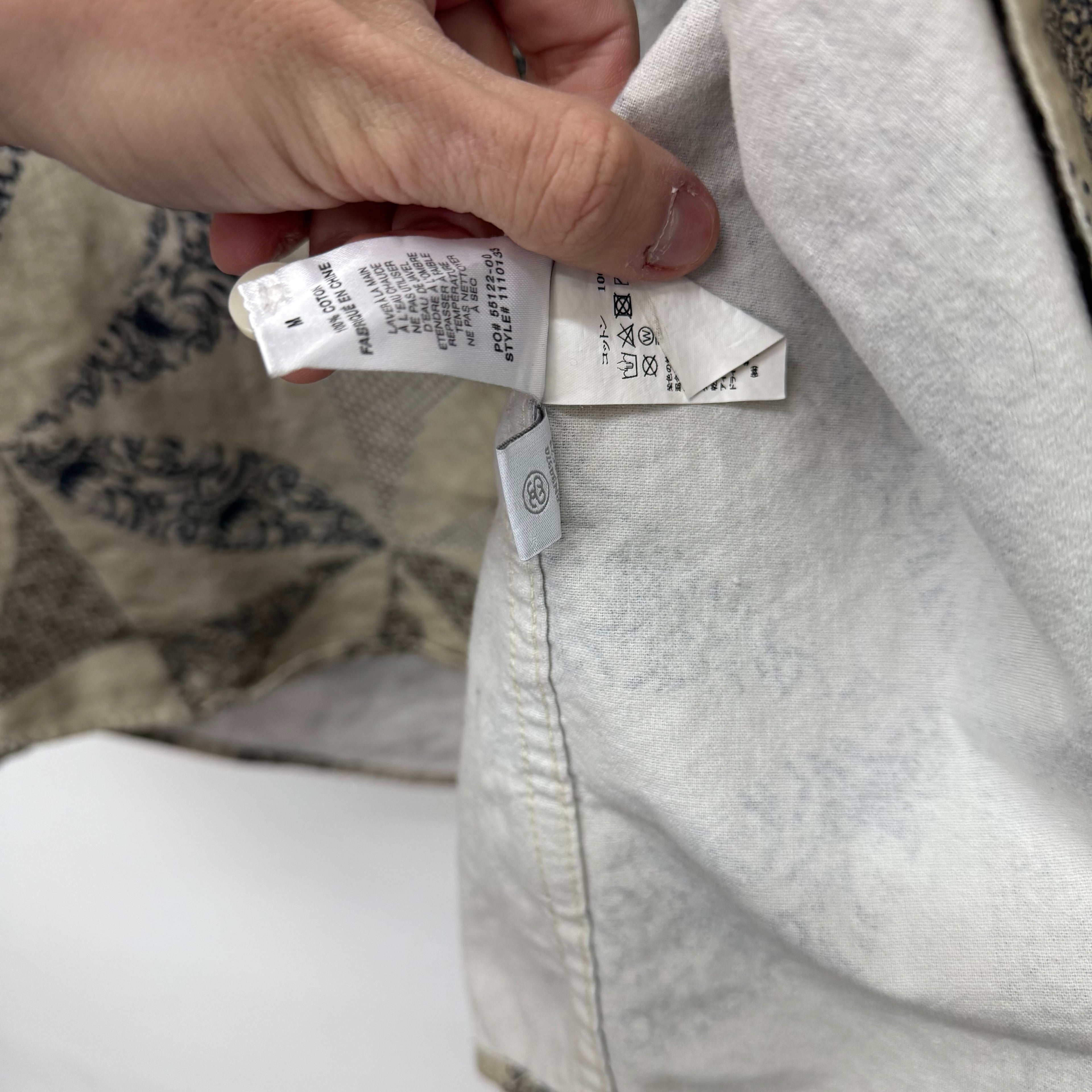 Stussy Noma Button Up Shirt - Size M