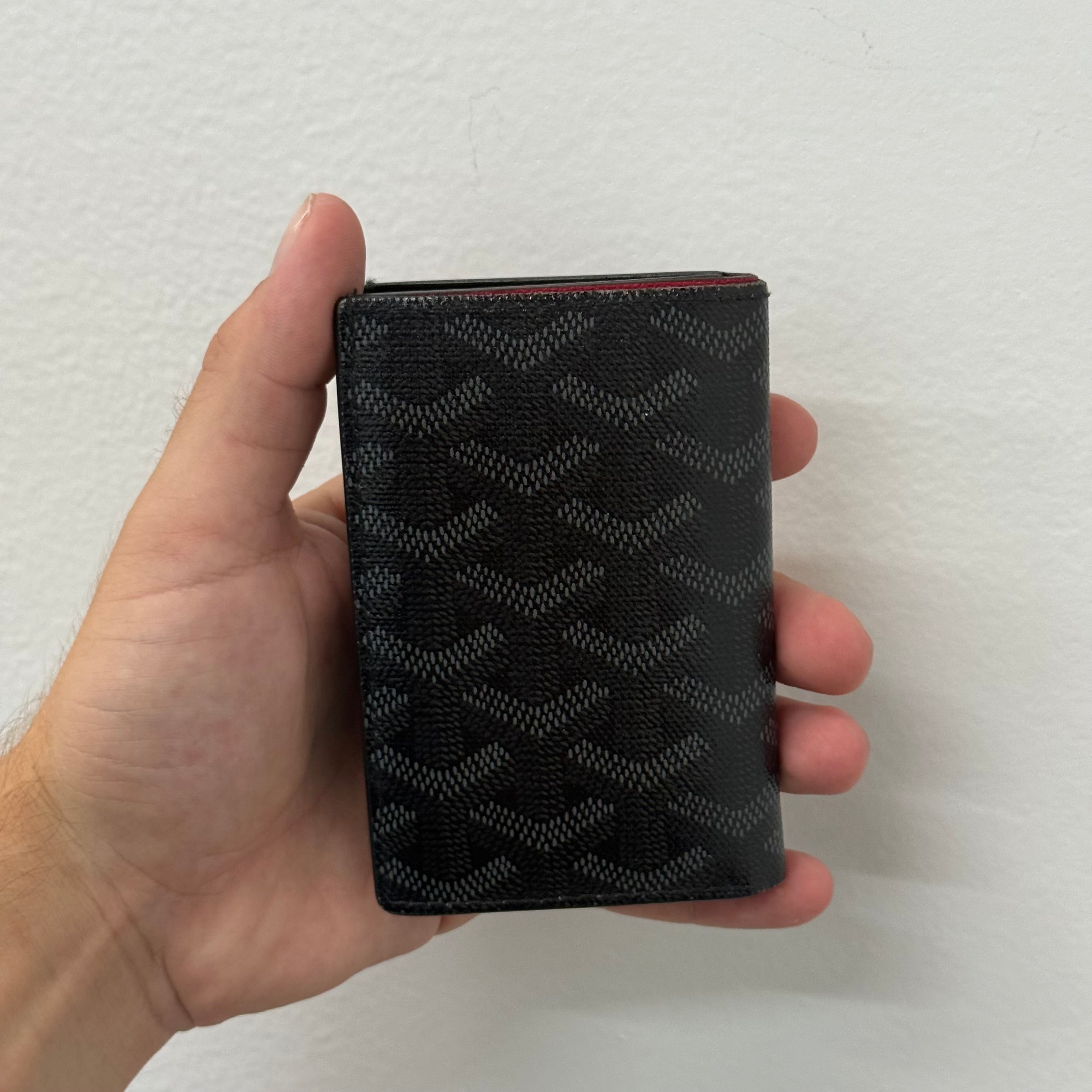 Goyard Jet Black Saint Pierre Card Holder