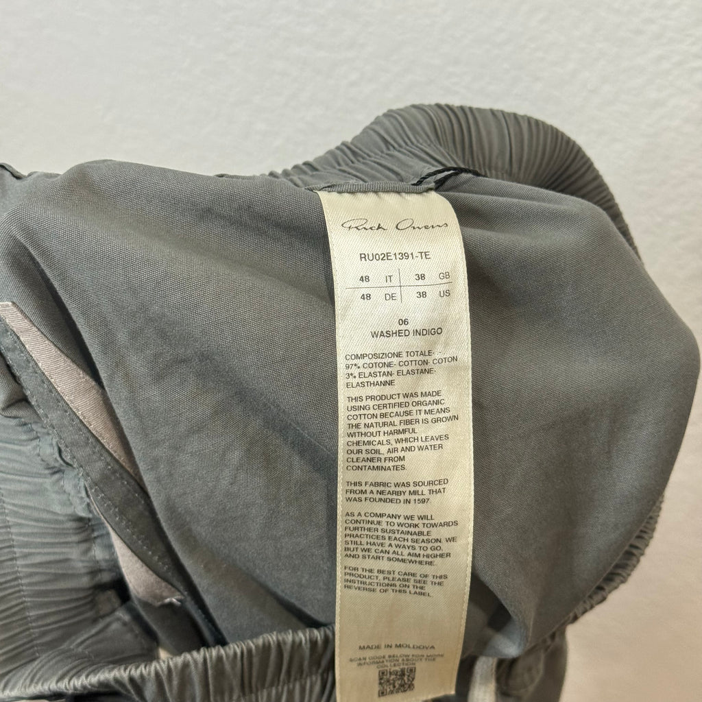 Rick Owens Bela Boxer Shorts Dust Gray - Size 48 IT (30/32)