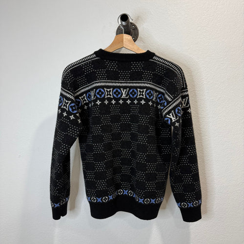 Louis Vuitton Ski Jacquard Wool Pullover Sweater - Size XS