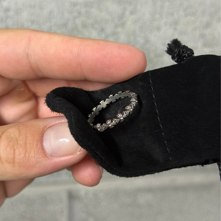 Chrome Hearts Tiny E Ring - Size 10