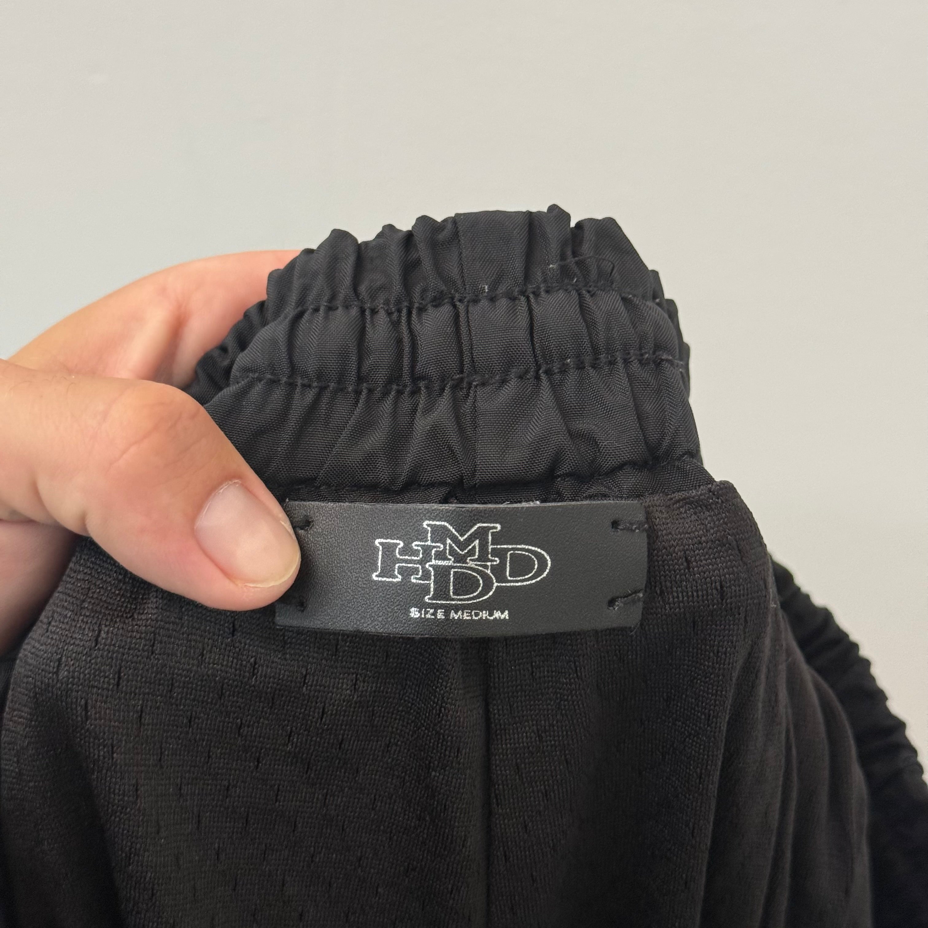 HMDD Black Track Pants Nylon - Size M