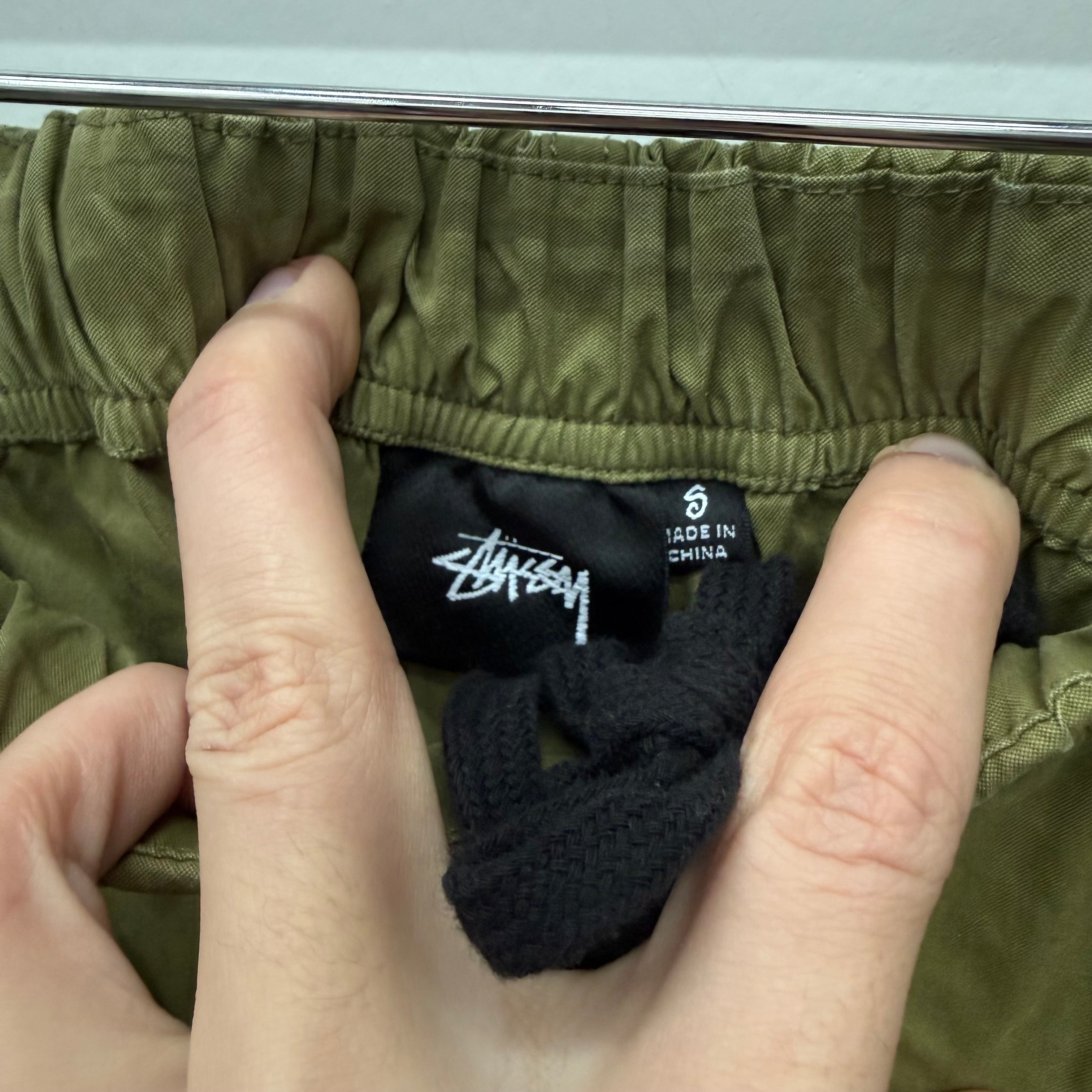 Stussy Green Cargo Pants - Size S
