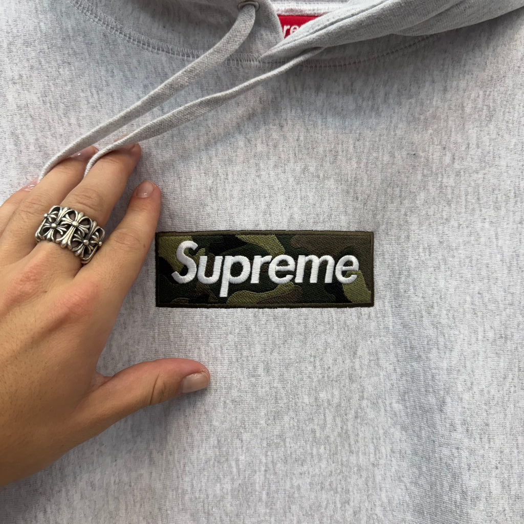 Supreme Camo FW23 Box Logo Hoodie - Size S