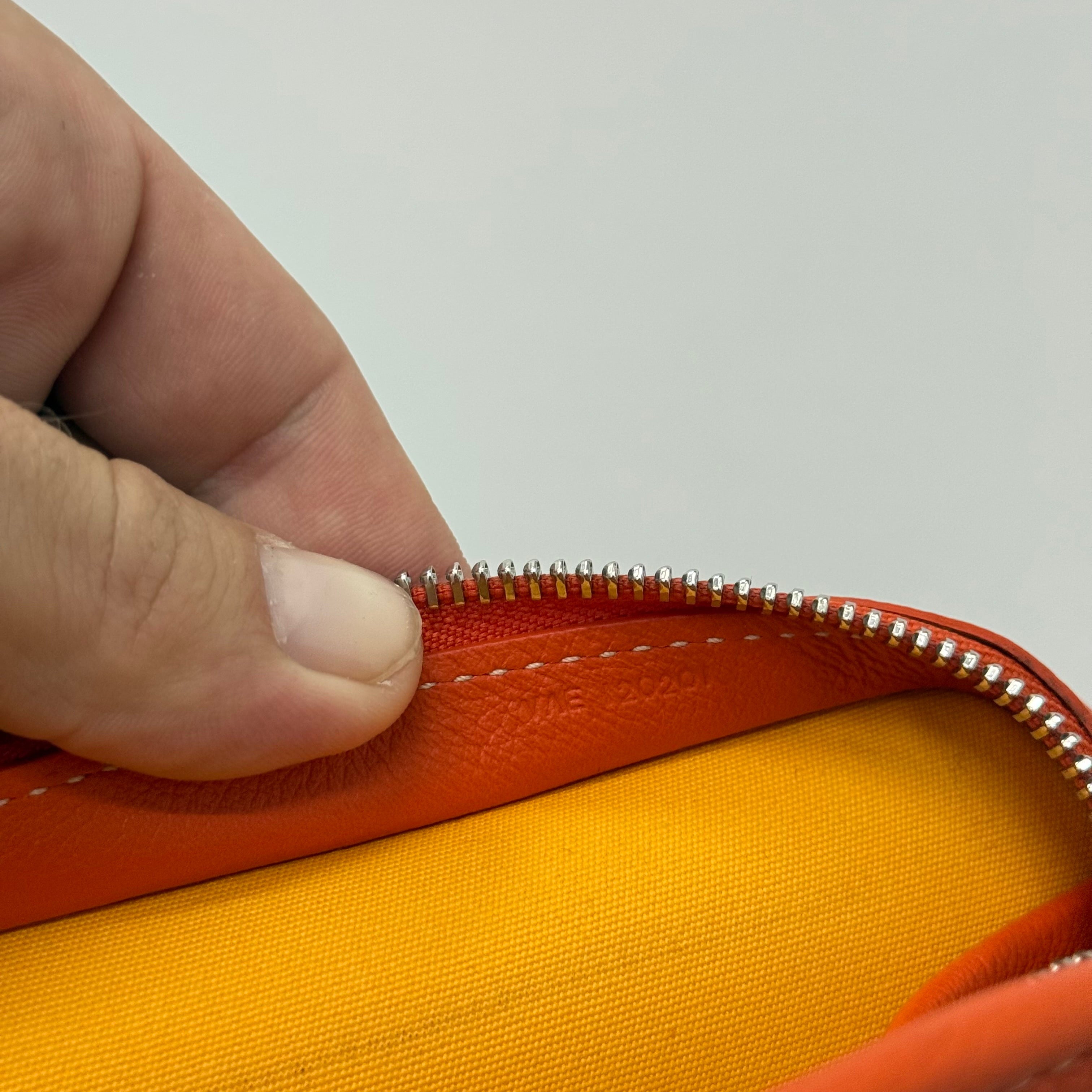 Goyard Orange PM Jouvence Toiletry Bag