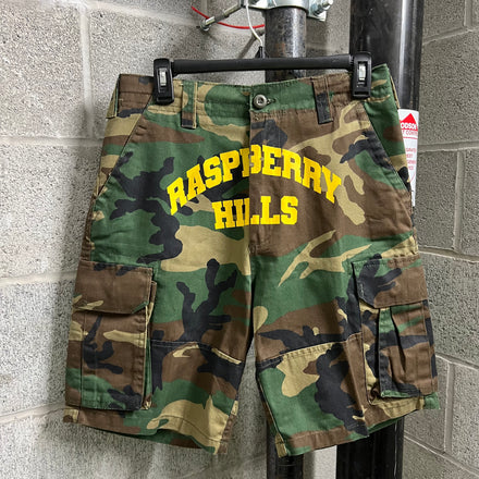 GV Gallery Raspberry Hills Camo Cargo Shorts - Size S
