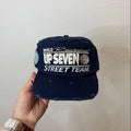 Up7 Skate NYC Navy Blue Intl Team Snapback Hat