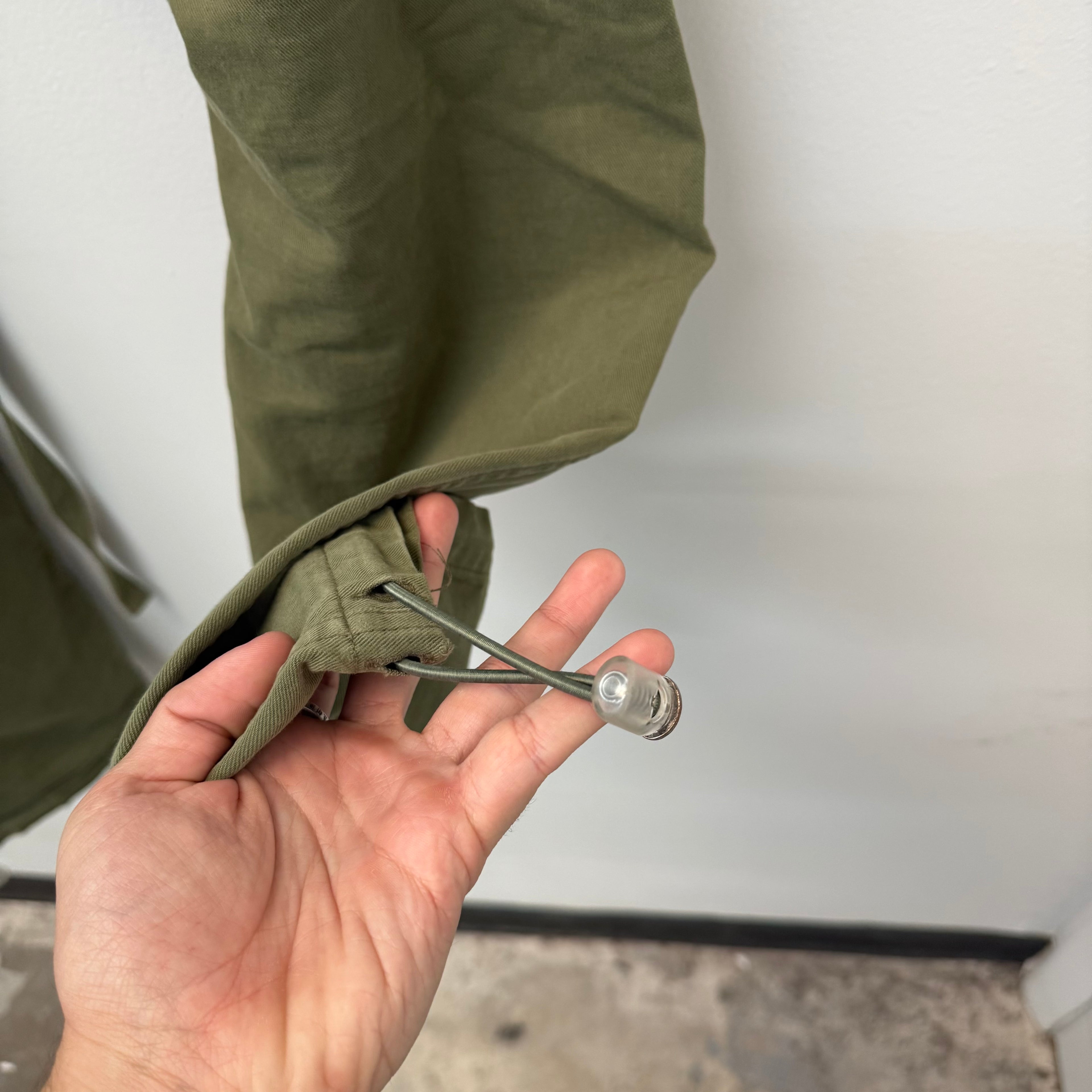 Fear of God Mainline Jiu Jitsu Green Cargo Pants - Size XL