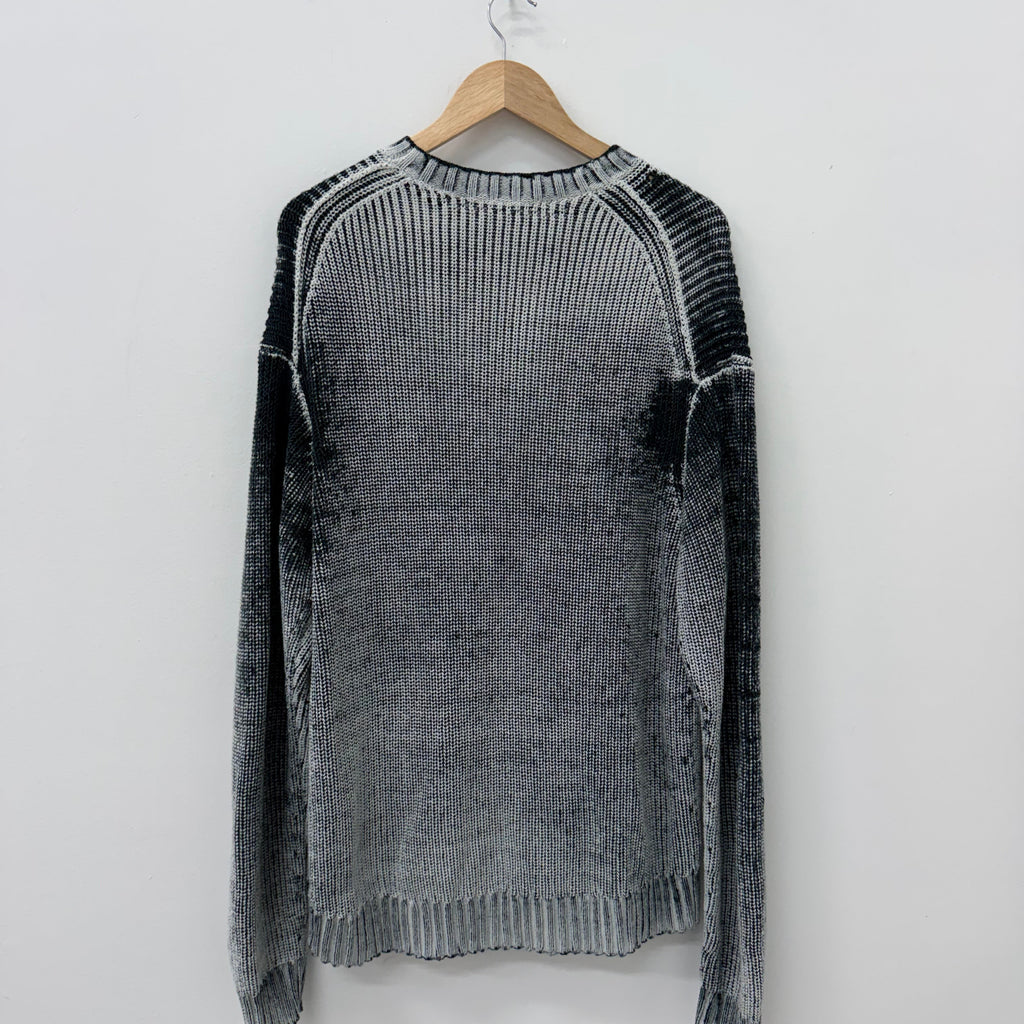 Acne Studios Acid Wash Knit Crewneck - Size XL