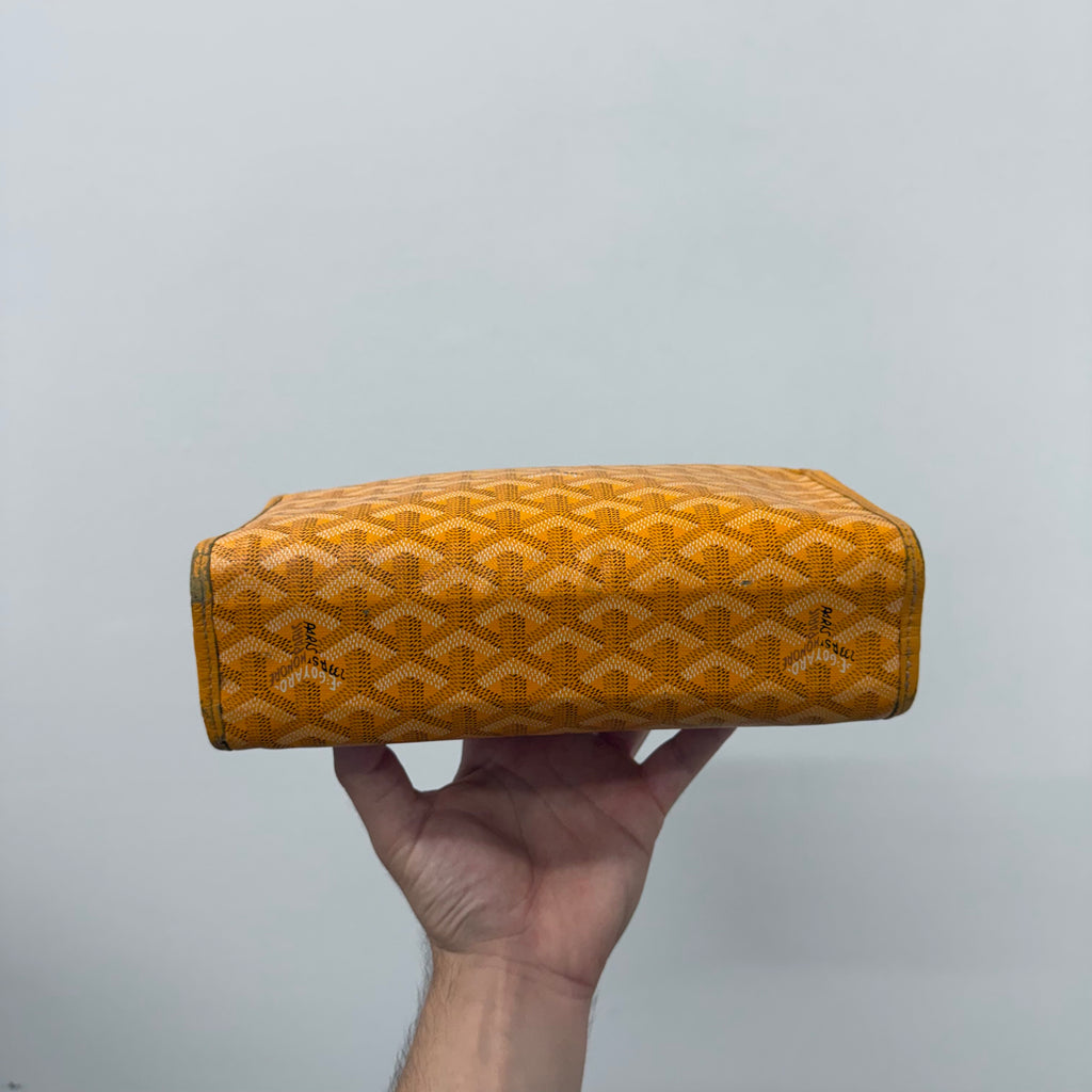 Goyard Yellow Jouvence MM Toiletry Bag
